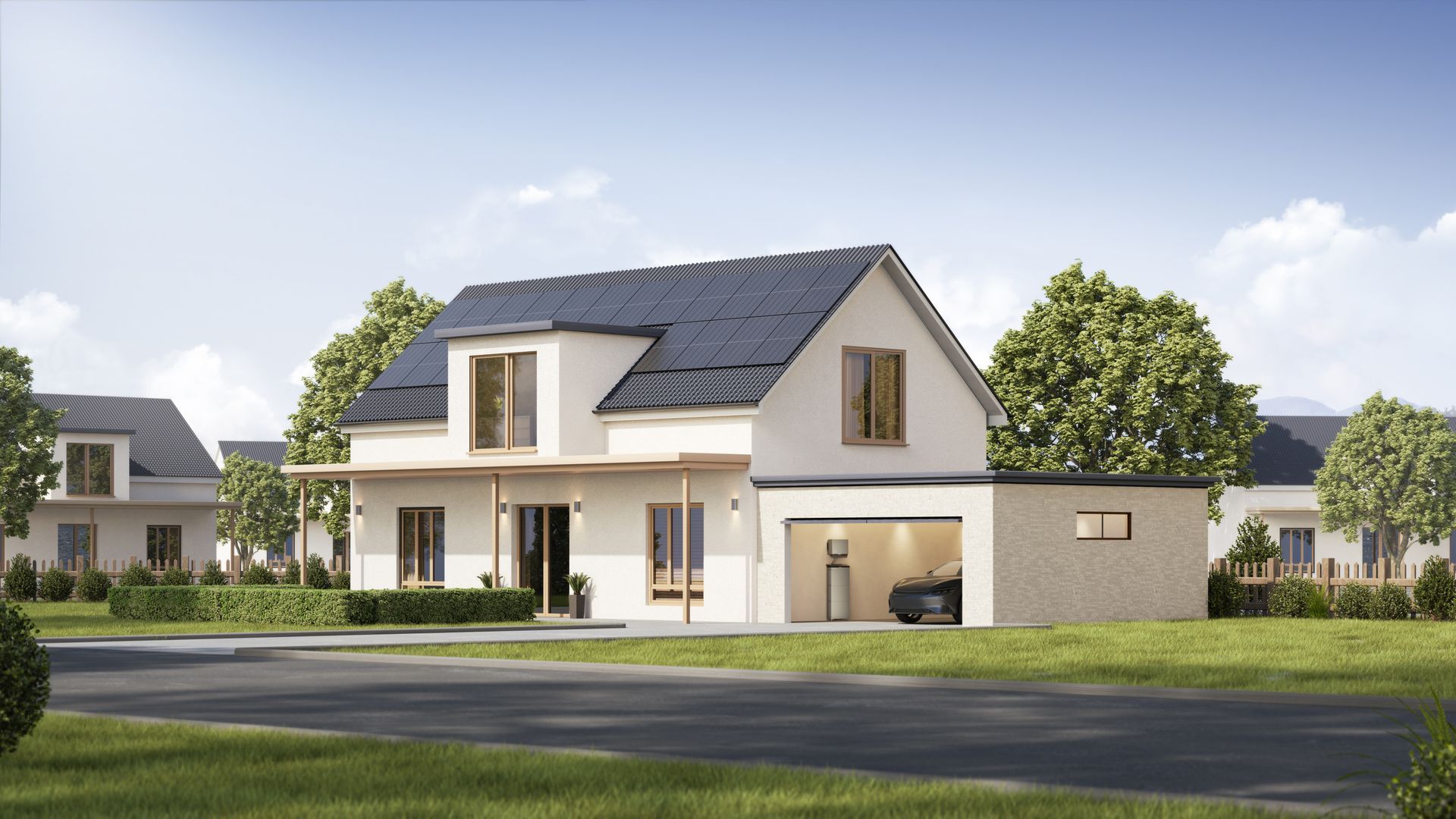 Energiekonzept-Haus