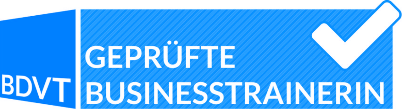 BDVT-geprüfte Businesstrainerin