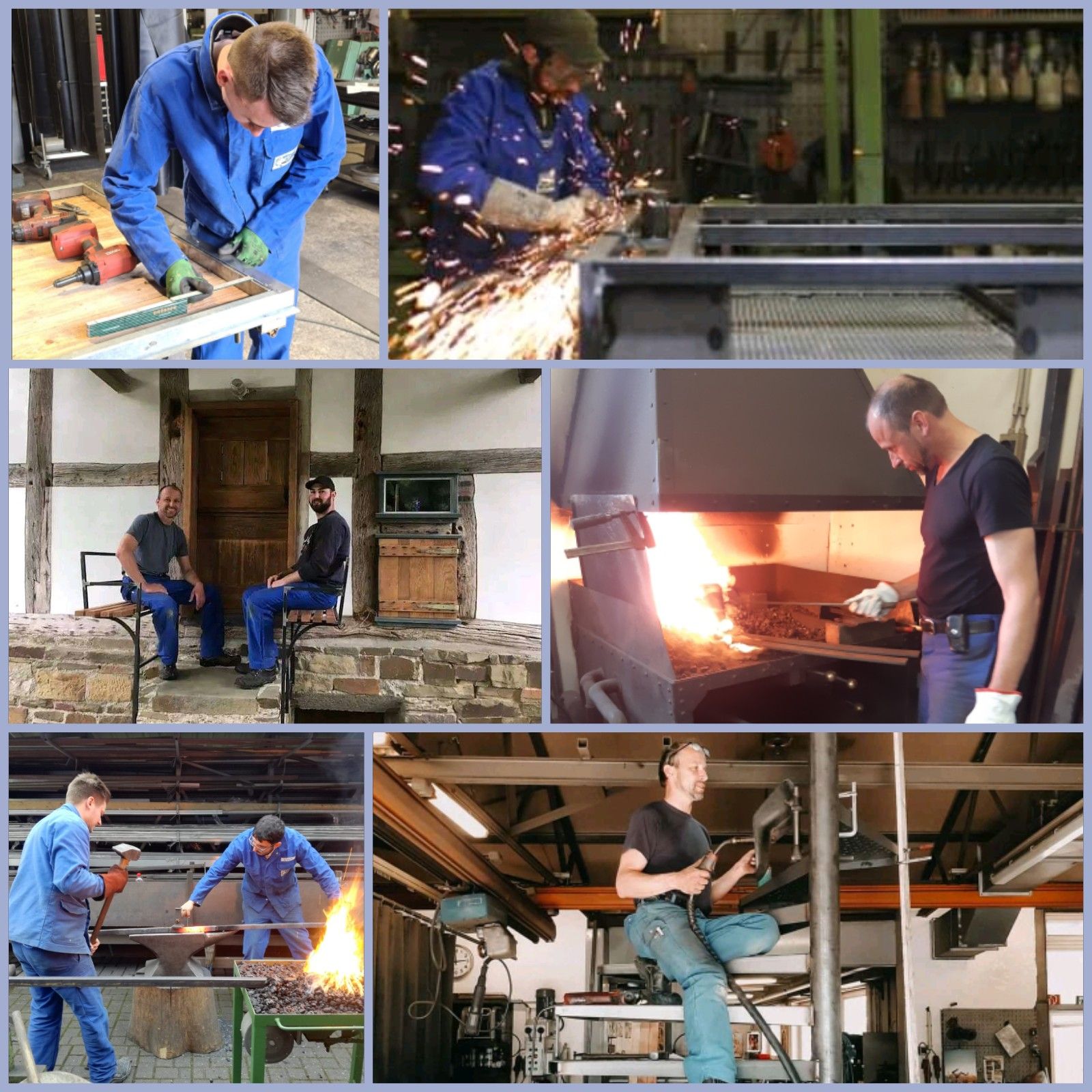 Mitarbeiter der Firma Metallbau schöpe