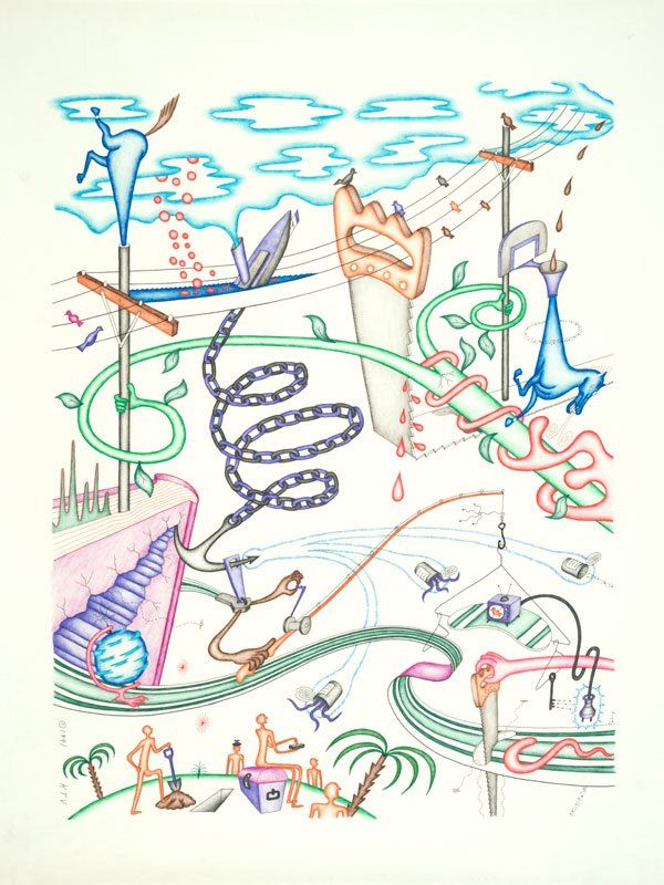 Tree Trimming Interrupted By Equine Teleportation Tree Trimming Interrupted By Equine Teleportation