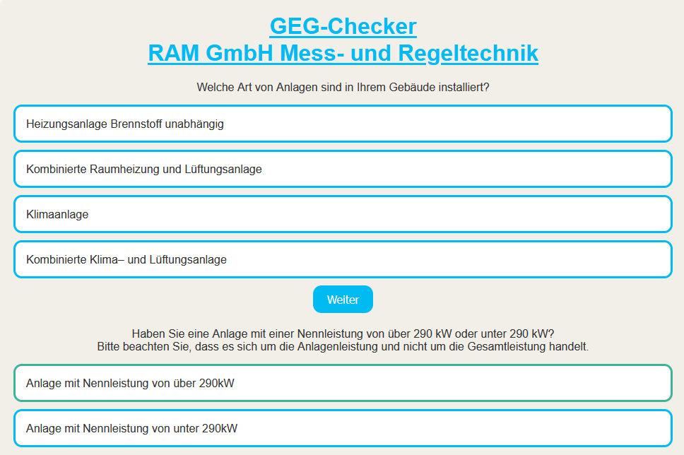 GEG-Checker ausprobieren
