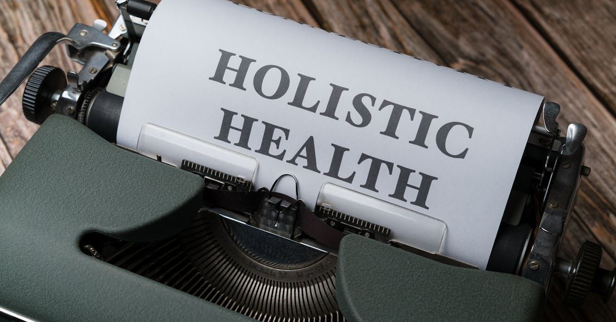 Ganzheitliches System, Holistic Health