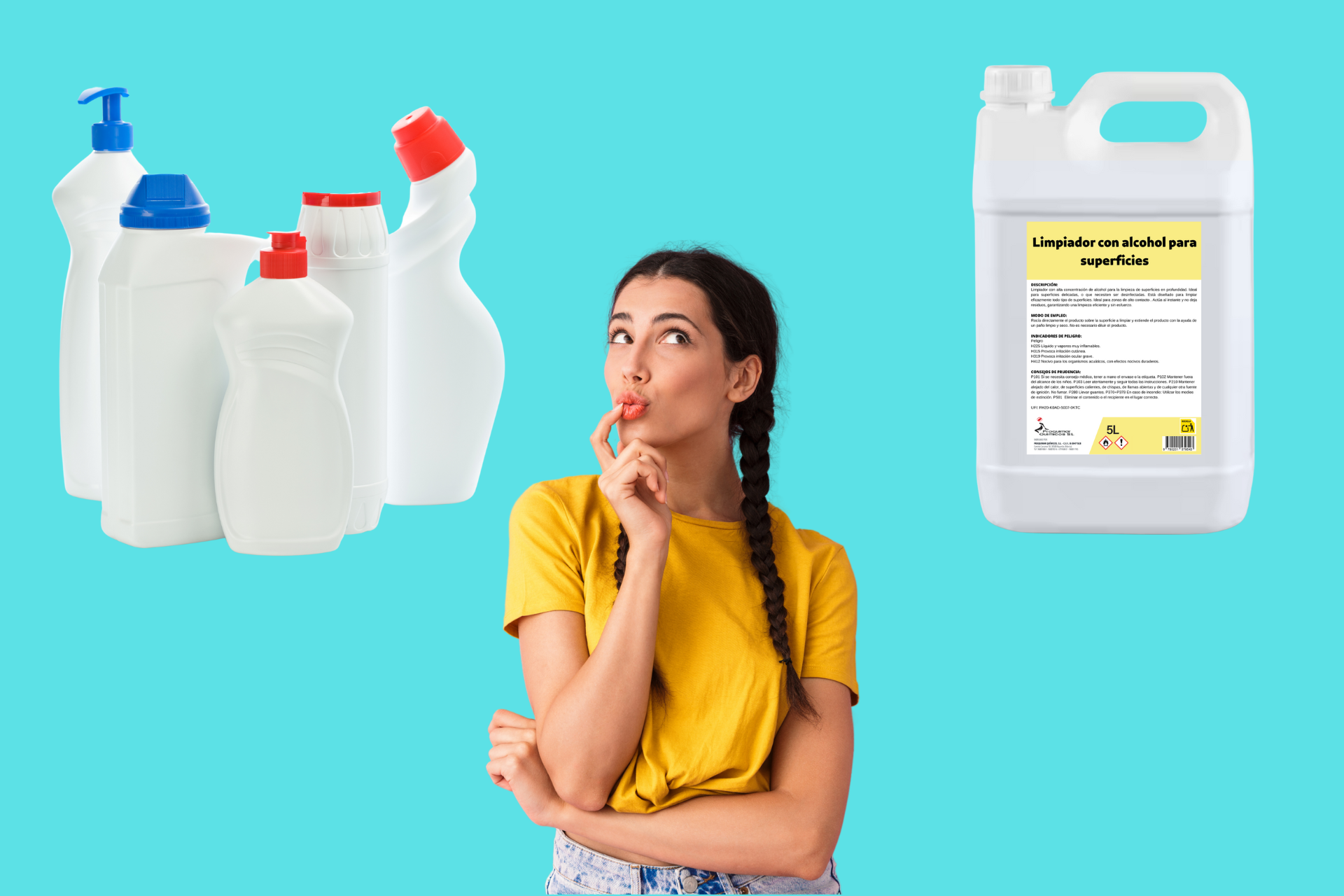 Diferencias entre un limpiador hidroalcohólico y otros desinfectantes