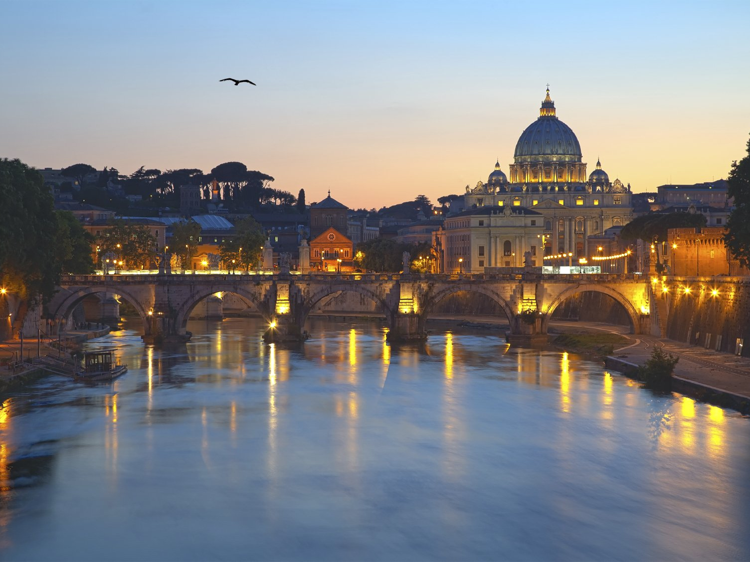Hausbootrouten in Italien, Blick in die Kanallandschaft von Venedig