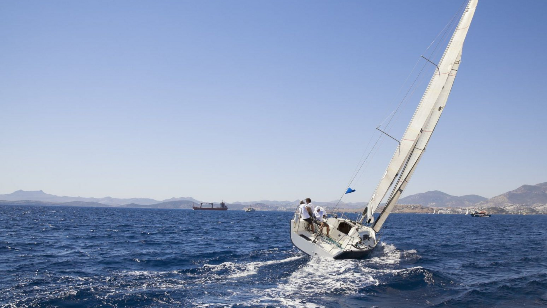 Segelrouten in Dänemark