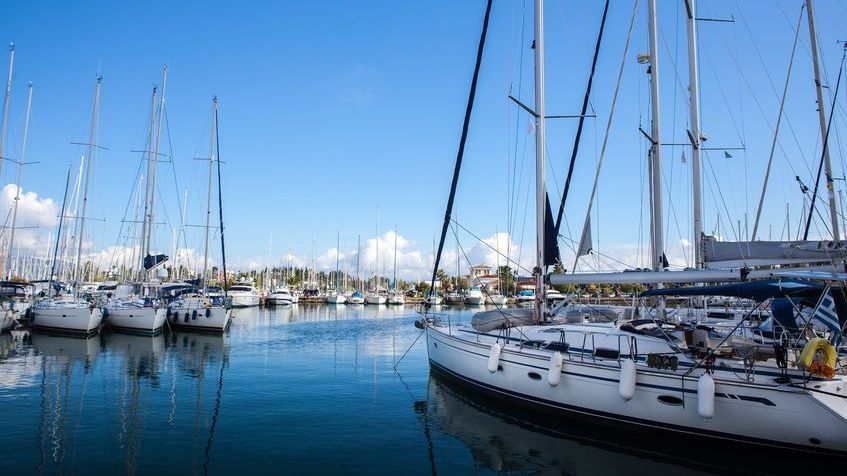 Yachtcharter im Ionischen Meer, Marina Gouvia auf Korfu