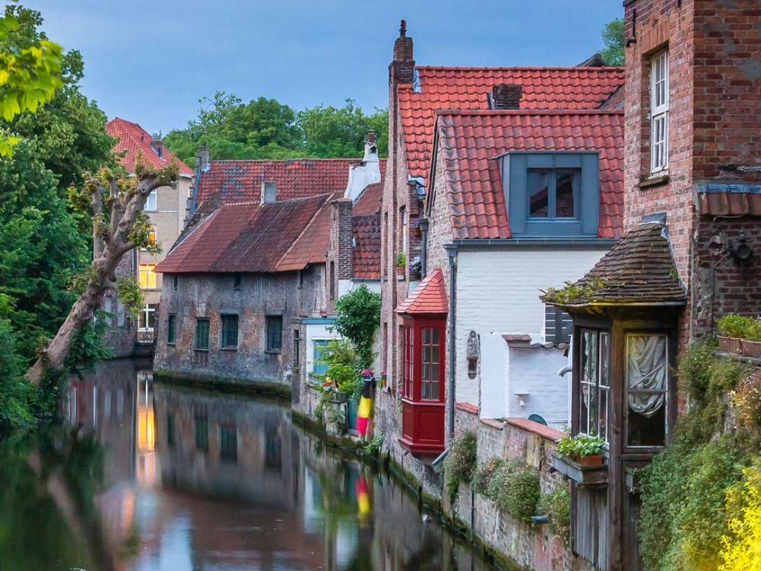 Hausbootferien in Belgien, Brügge Stadtansicht