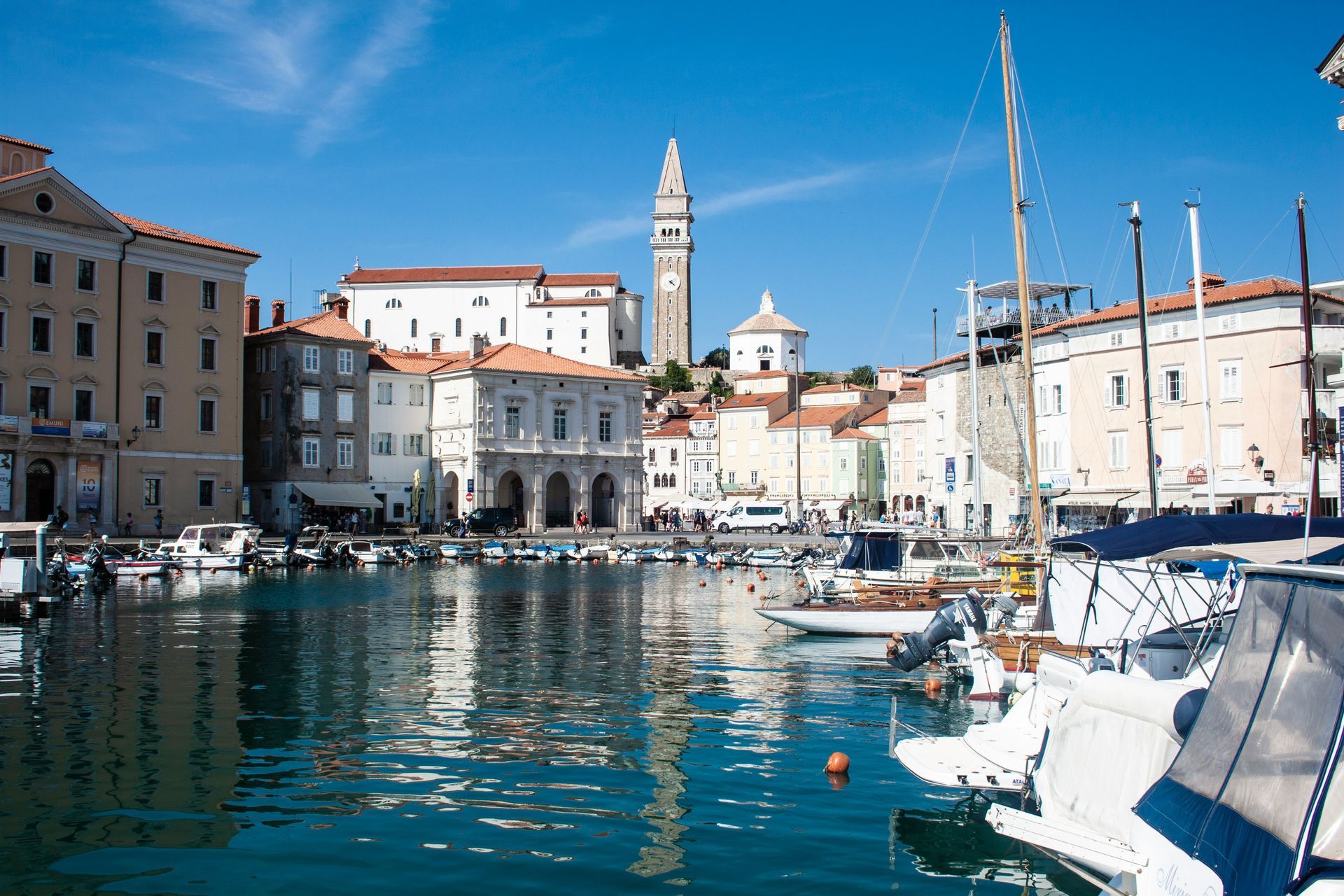 Yachtcharter Slowenien, segeln nach Piran mit venezianischem Charme