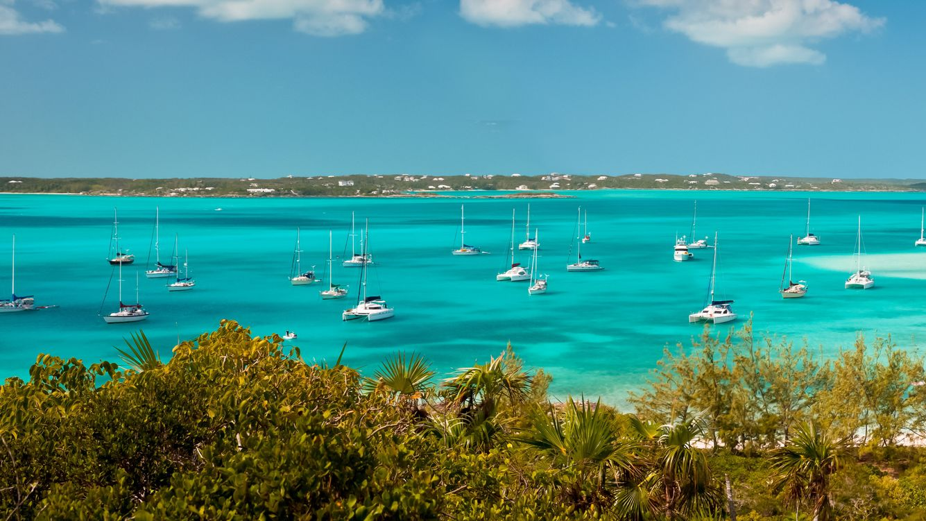 Segelrouten auf den Bahamas