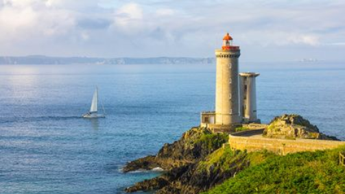 Segelrouten in der Bretagne