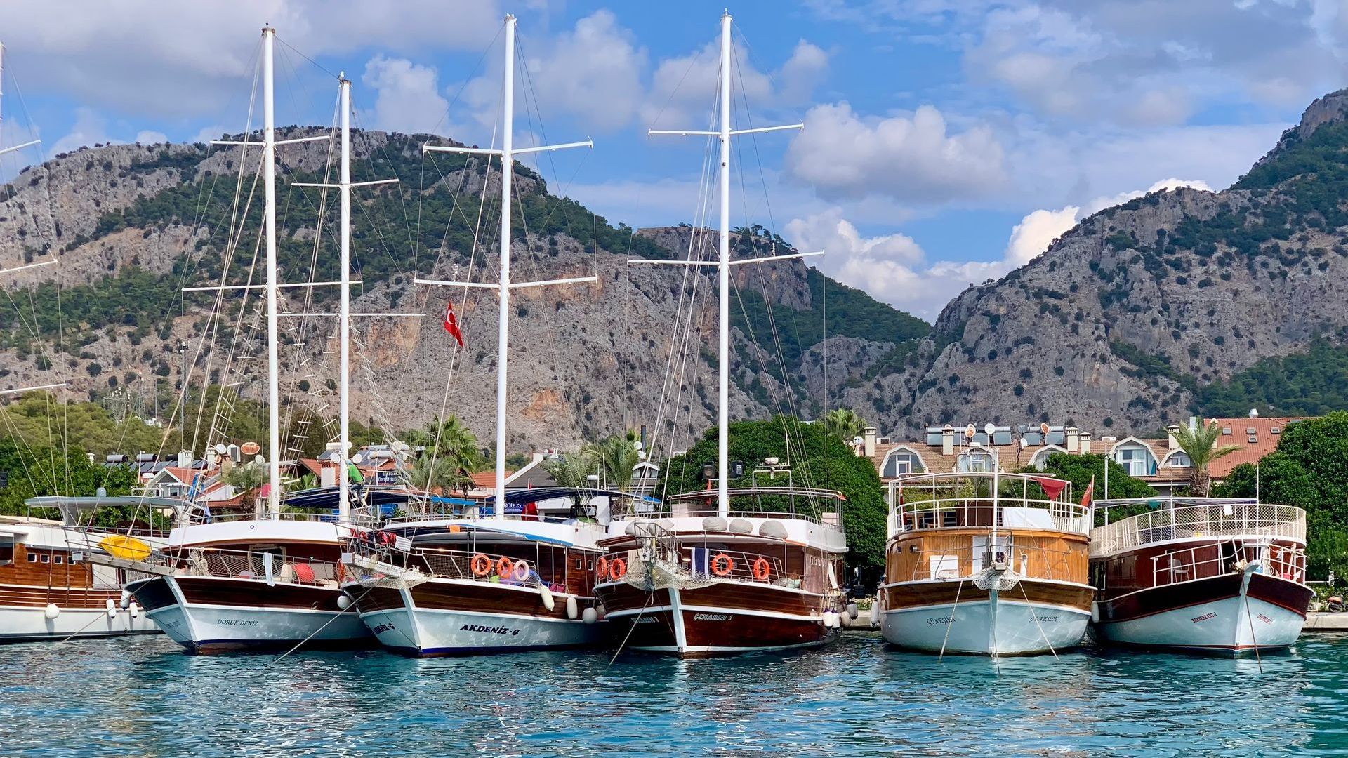 Yachtcharter Türkei, segeln ab Göcek in der Fethiye-Bucht