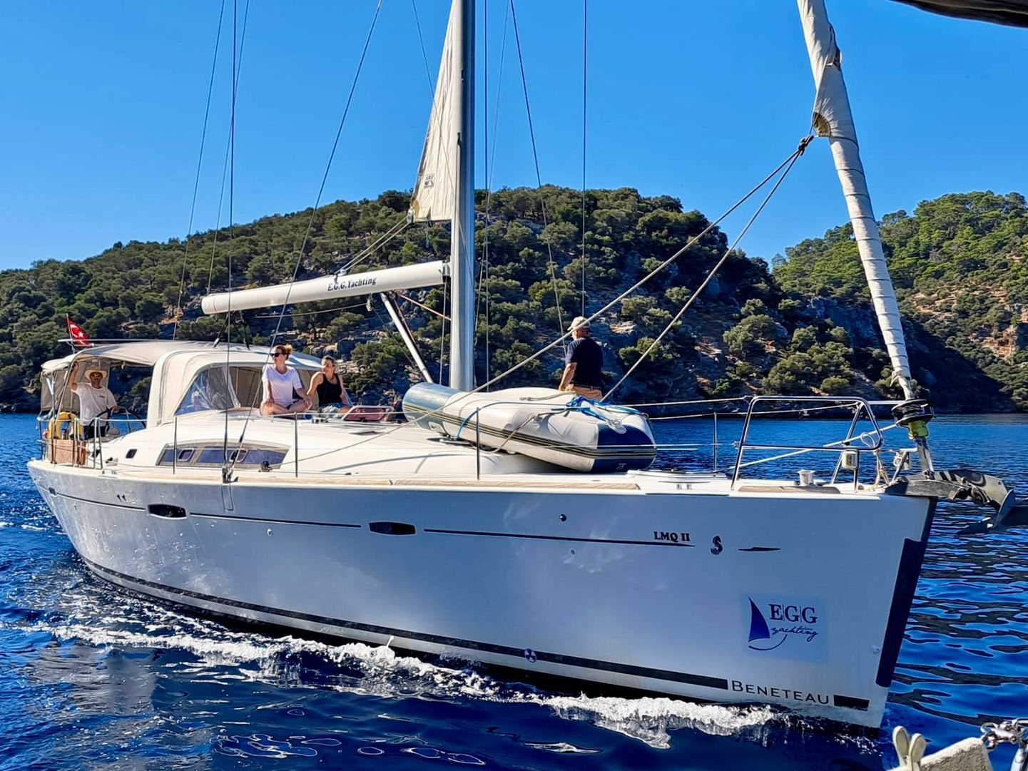 Yachtcharter Mallorca, Blick auf die Bucht von Sant Elm