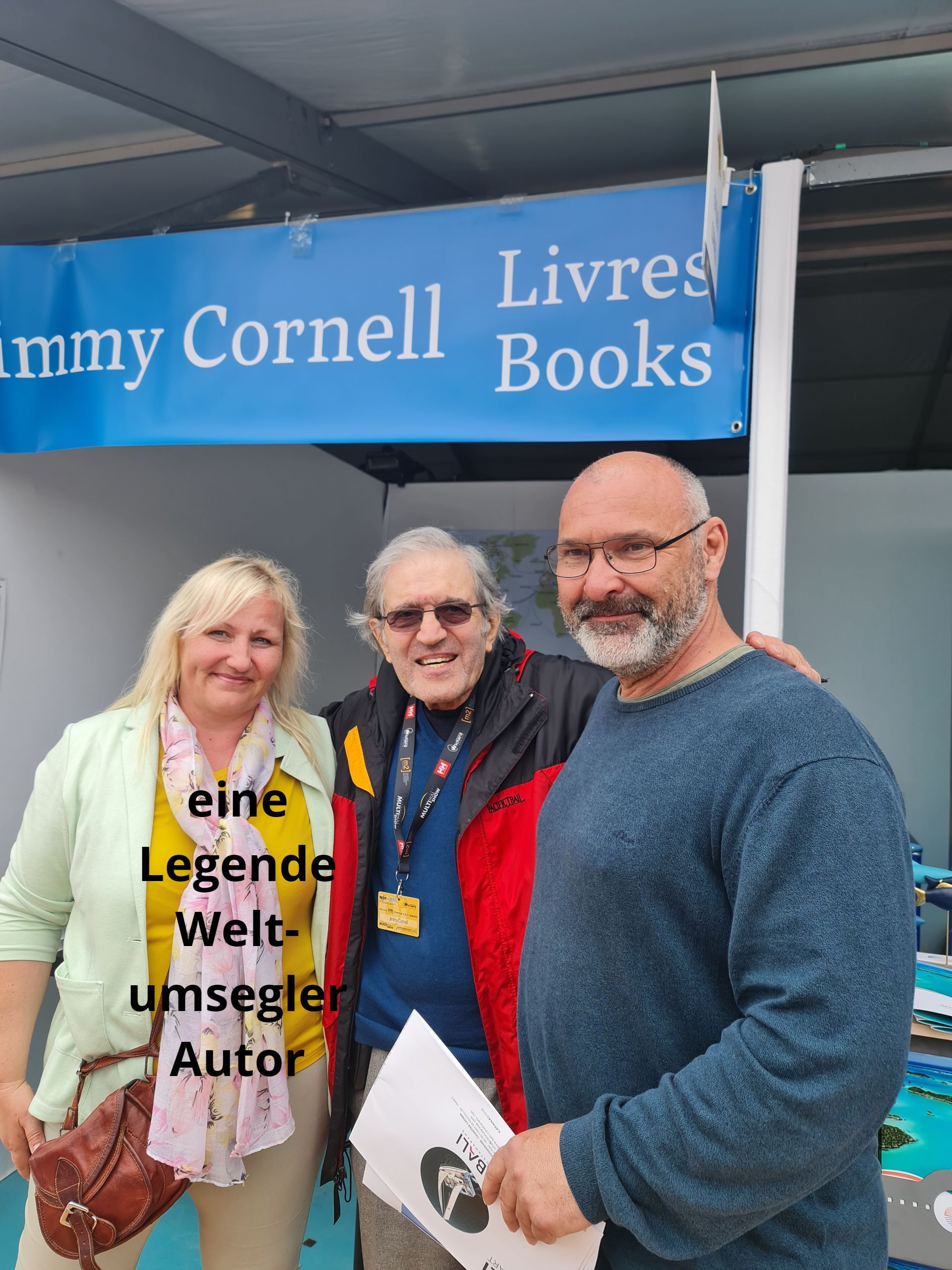 Jimmy Cornell - 2023 in La Grande Motte Photo by: Viola einert-Krug Jimmy Cornell - Weltumseglerr
