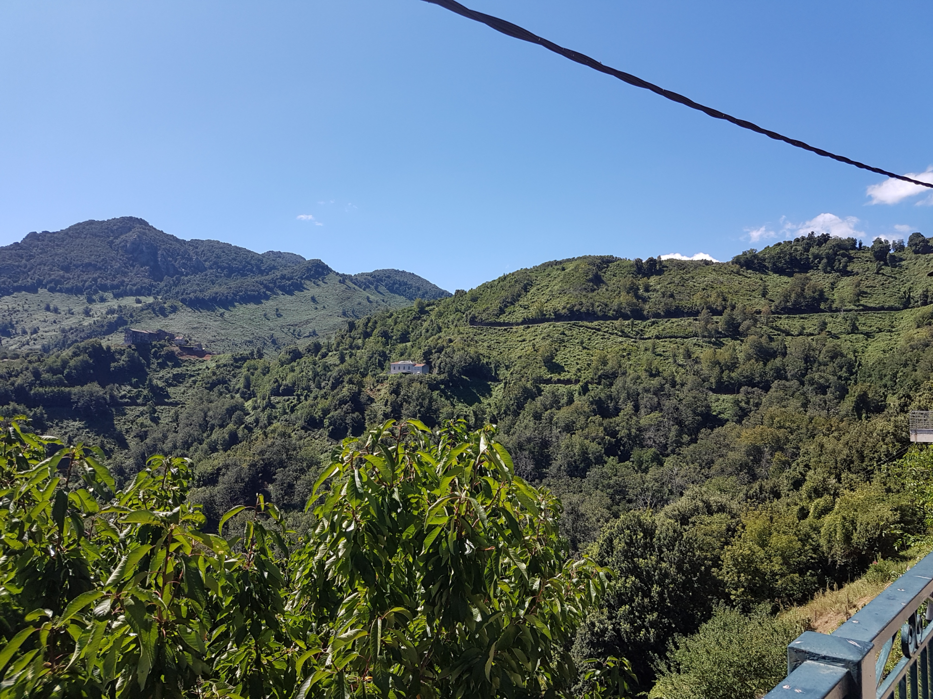 Cervione-Korsika Blick in die Landschaft