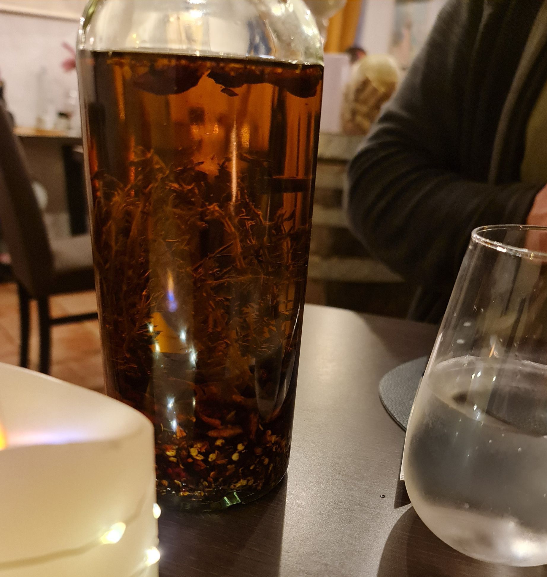 Wassergraben zur Regulierung in der Salzsaline