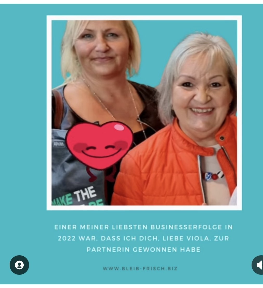 Meine Mentorin Luise Geier-Asfiaou und Viola Einert-Krug zwei Frauen auf einem Bild