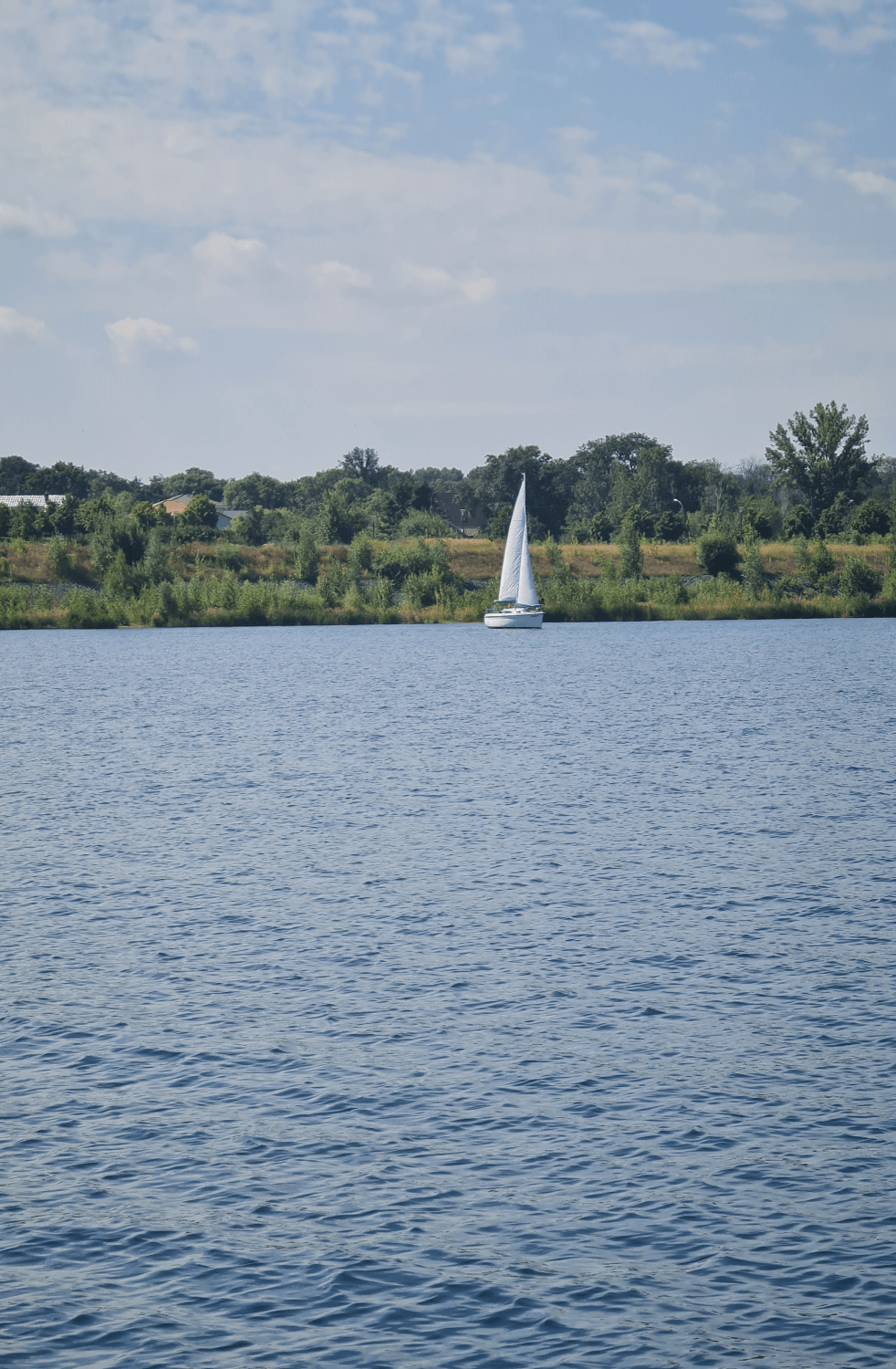 Segler in Zwenkau am See - Photo by: Viola Einert-Krug Segelboot-Wasser-See