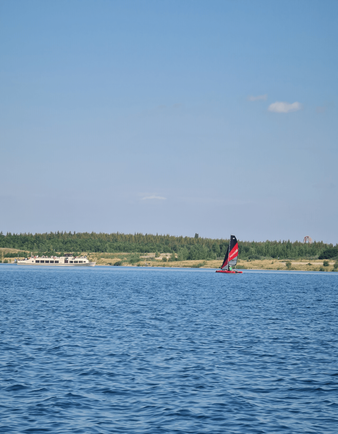 See zwenkau-Segler-Wasser