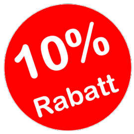 10% Fotobox-Rabatt von Montag bis Donnerstag außer an Feiertagen