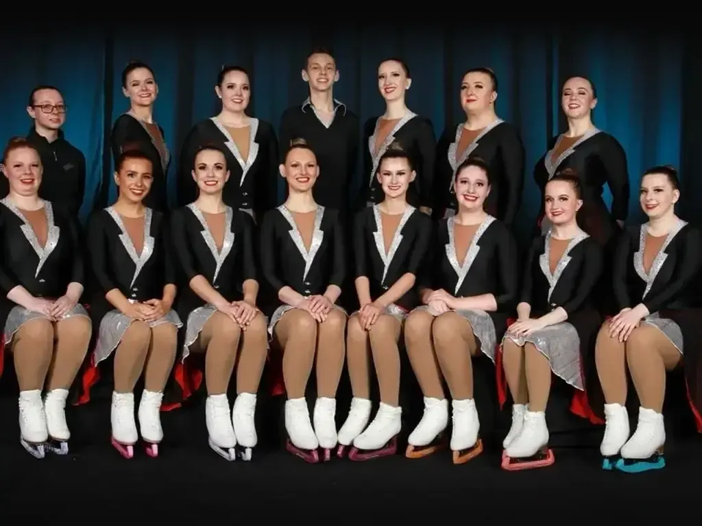 NSSA Synchronised Skating Squad: Ice Diamonds - Adult NSSA Synchronised Skating Squad: Ice Unite