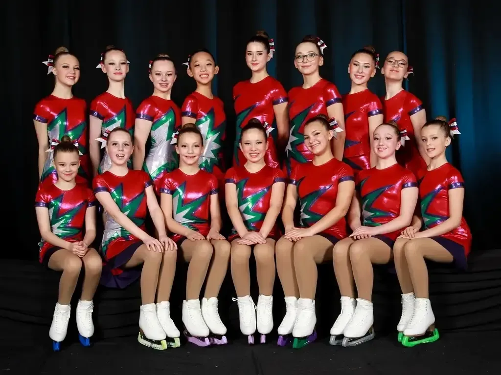 NSSA Synchronised Skating Squad: Ice Stars - Advanced Novice NSSA Synchronised Skating Squad: Ice Stars