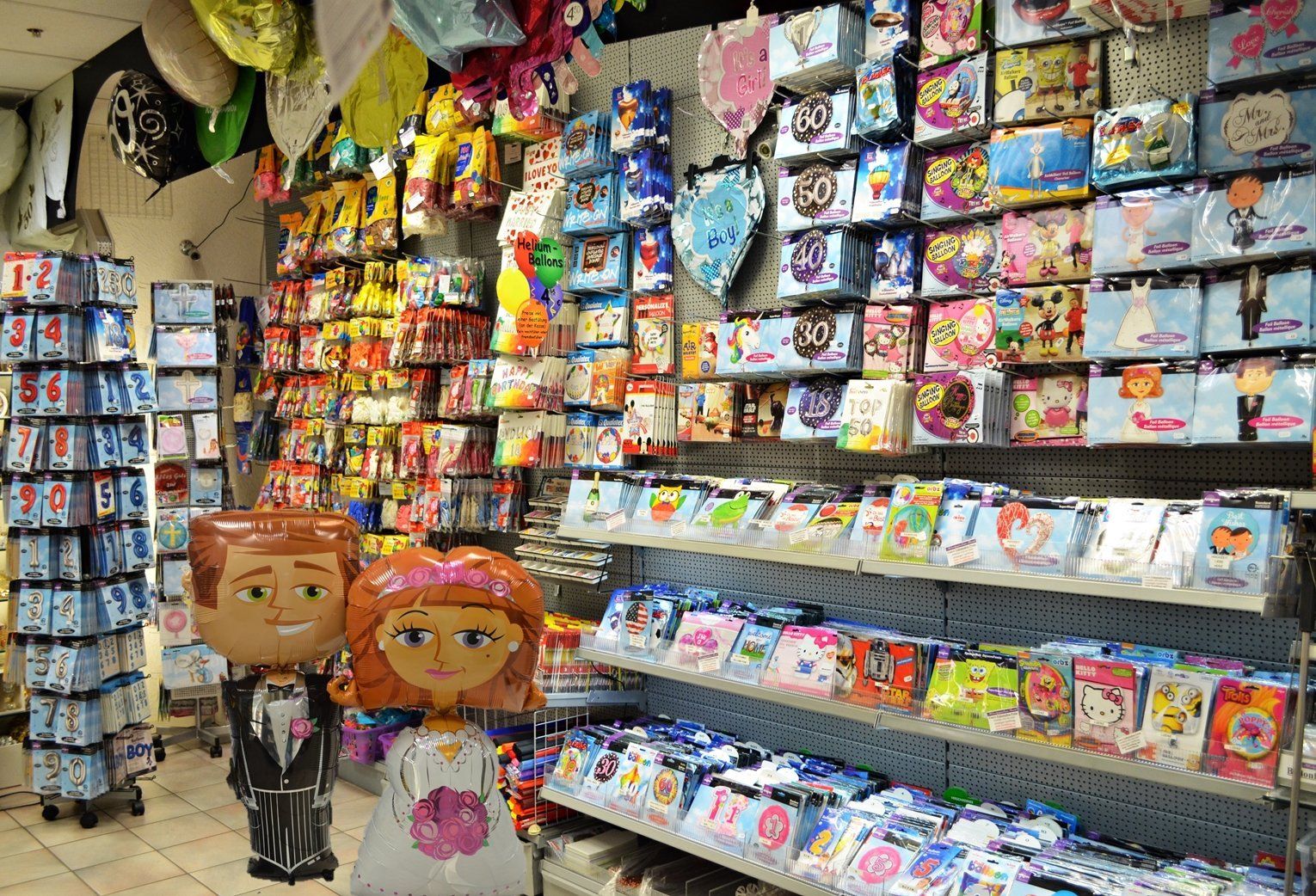 Heliumballons, Brautpaar Helium, Hochzeitsballons, Ballons zum Geburtstag