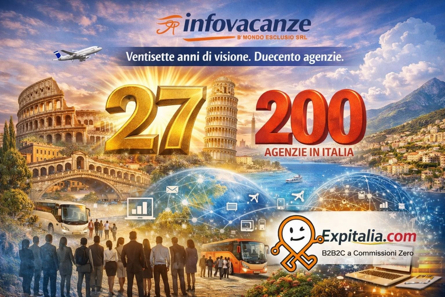 Infovacanze: 27 anni e 200 agenzie | Crescita record