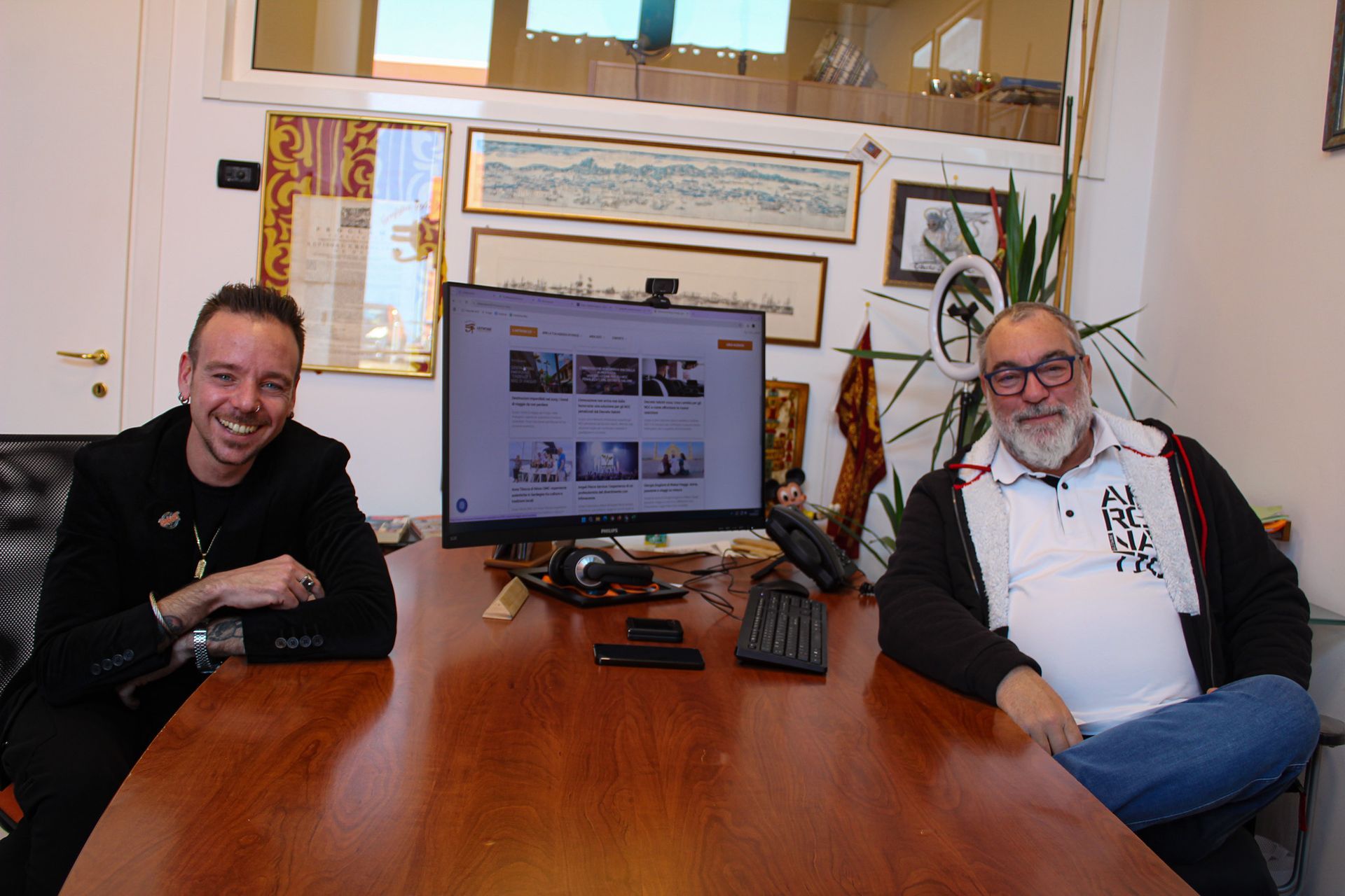 Roberto Agirmo e Alessio Levi-Minzi Infovacanze Network Franchising