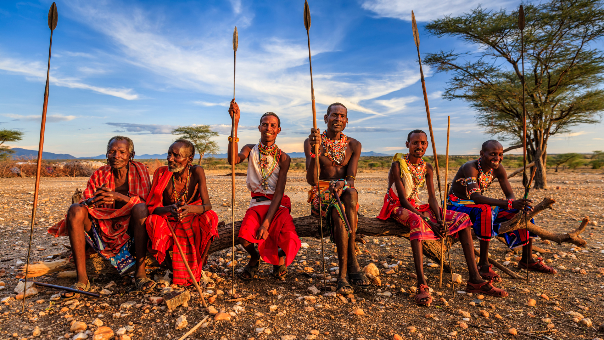 popolo masai in Kenya