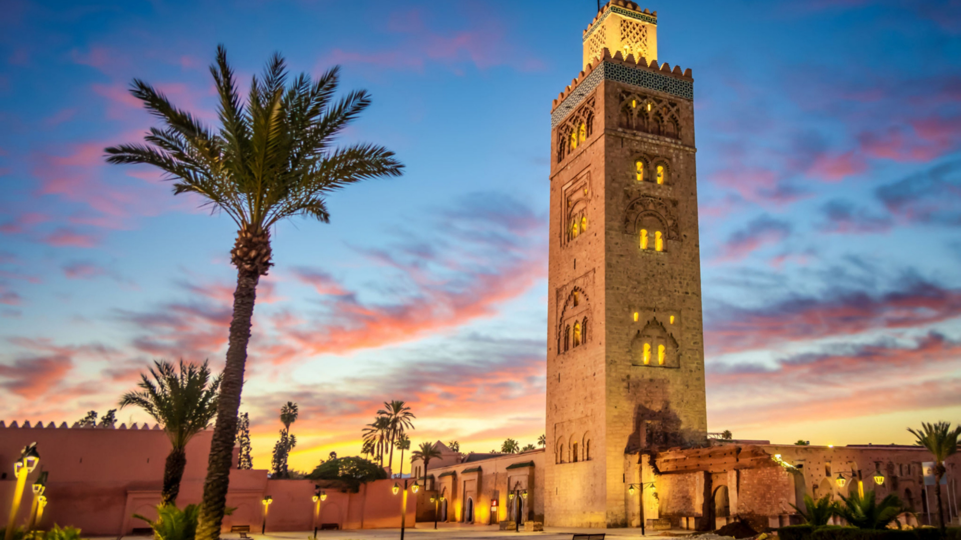 Marrakech torre piazza