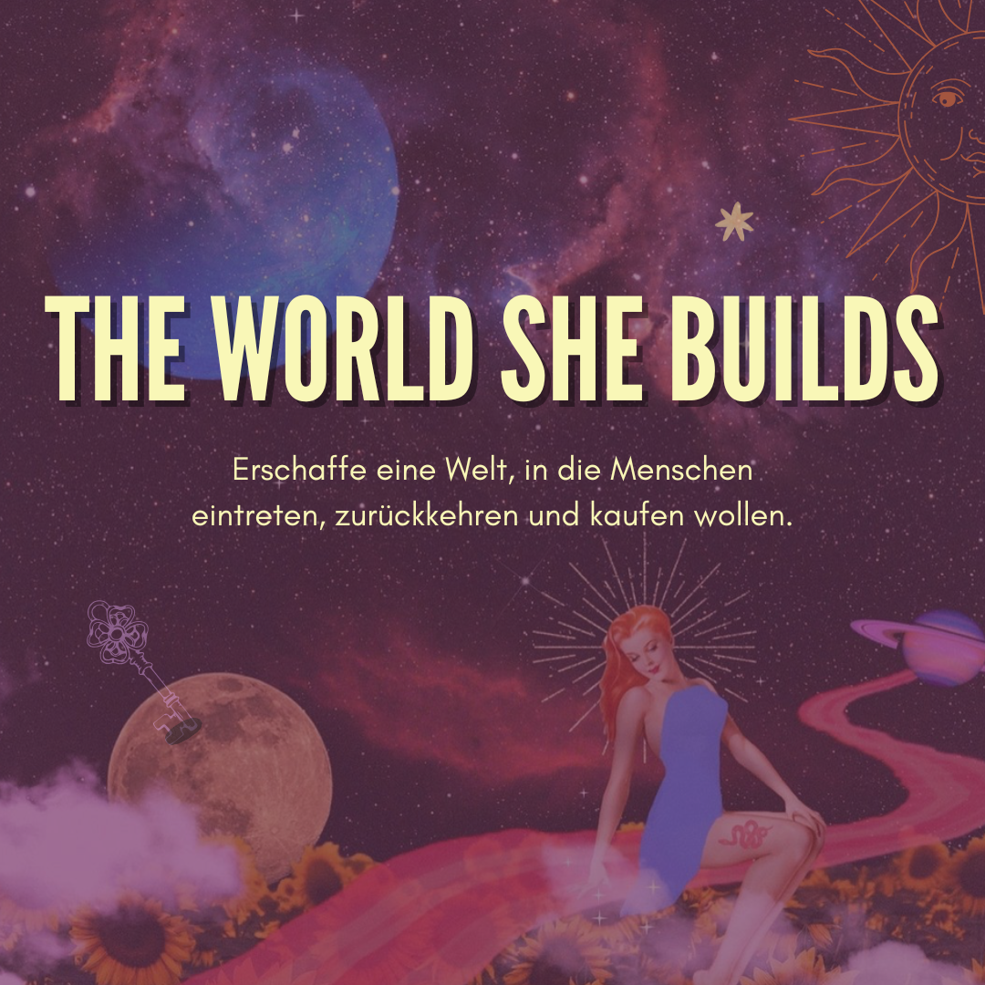 The World She Builds