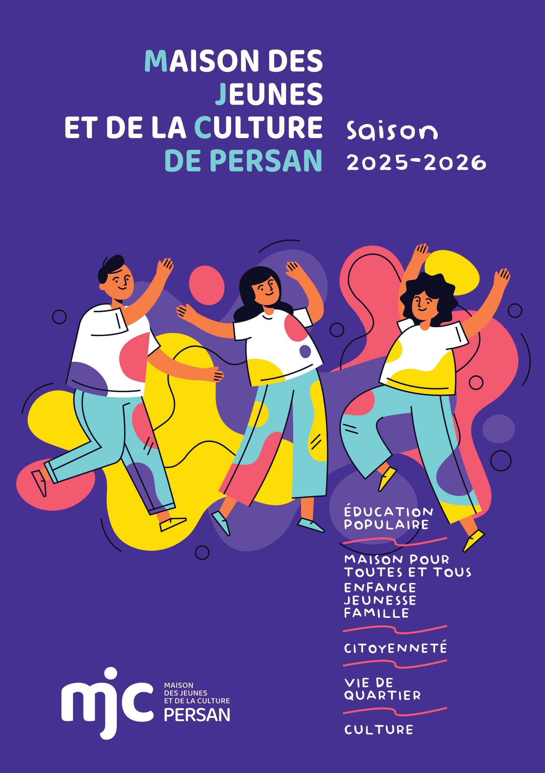 Couverture de la brochure représentant des individus