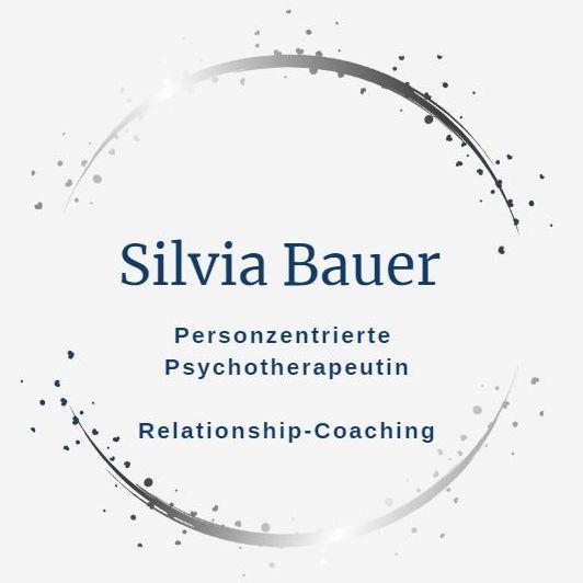 Logo Kreis mit Punkten Silvia Bauer Psychotherapeutin