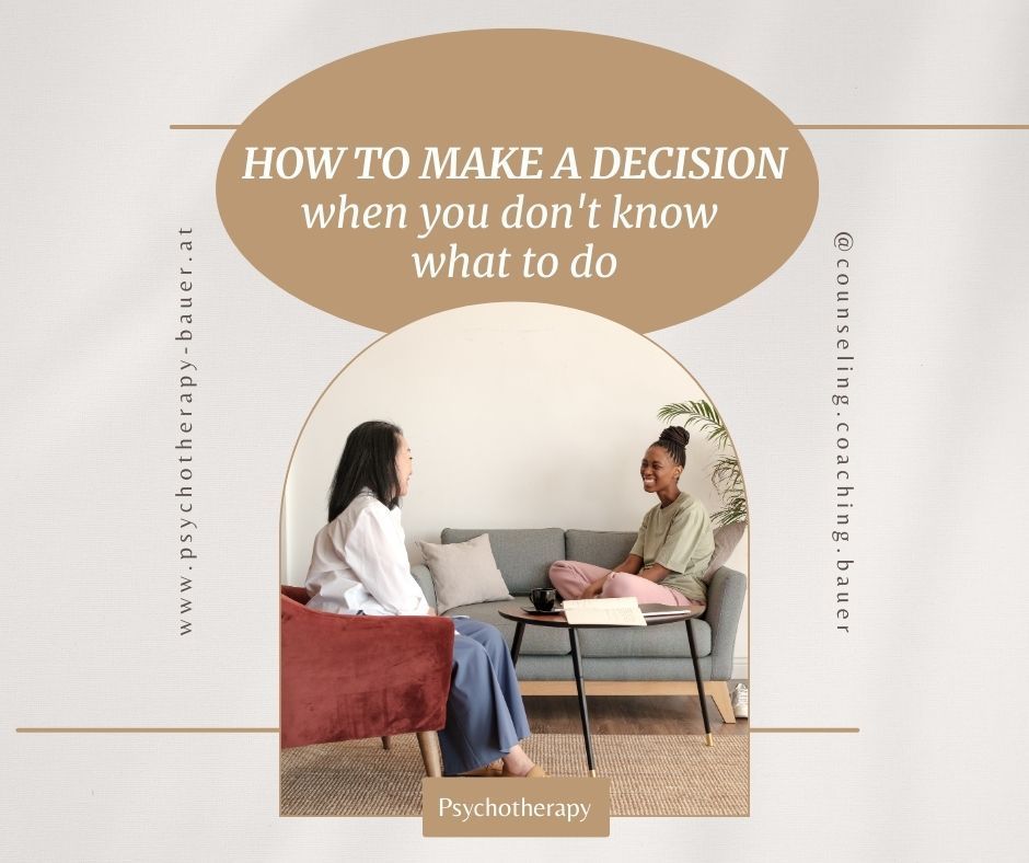 how to make a decision