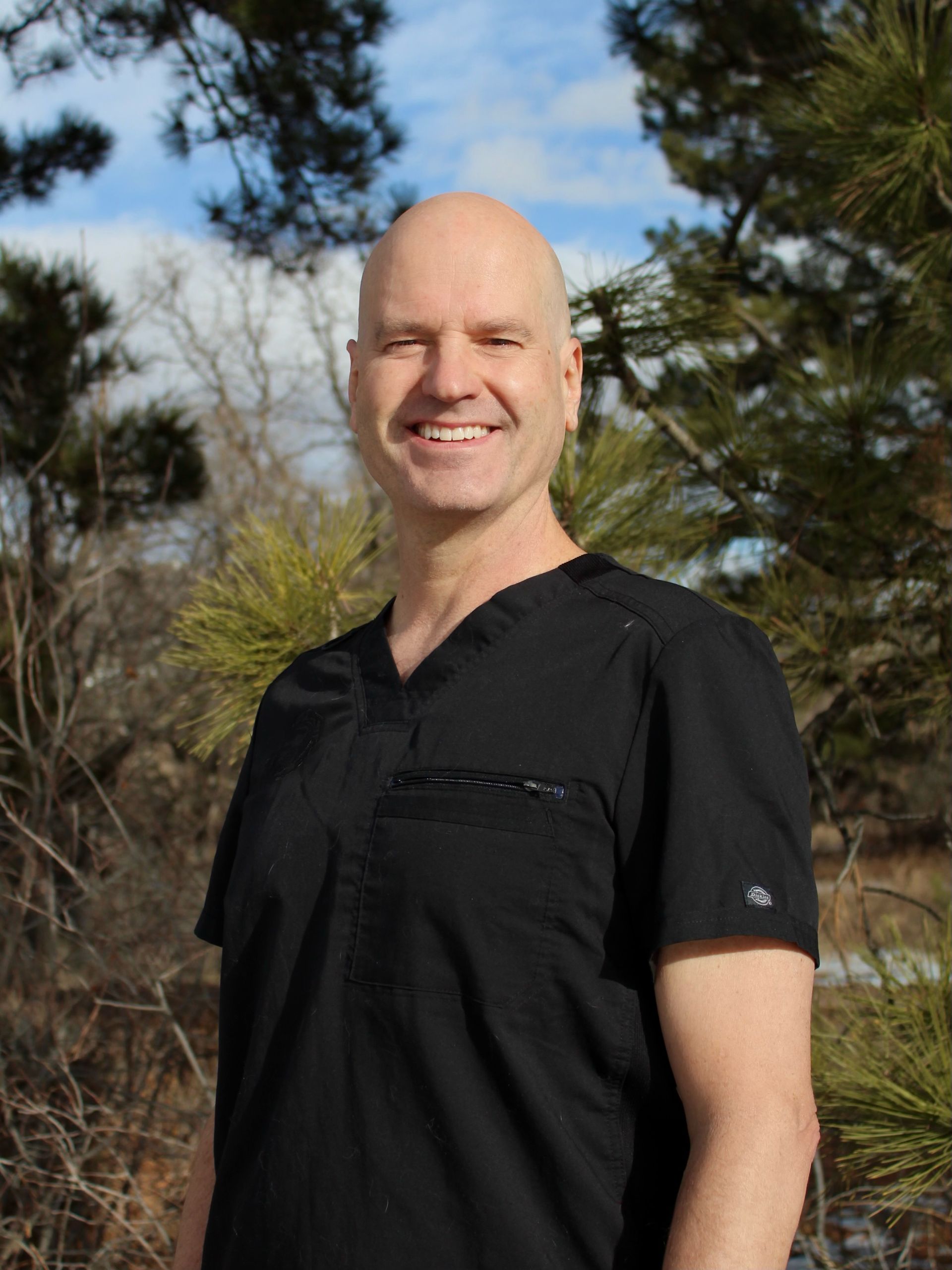 Greg Shim of Greg Shim Acupuncture with cupping and microneedling in Castle Rock.