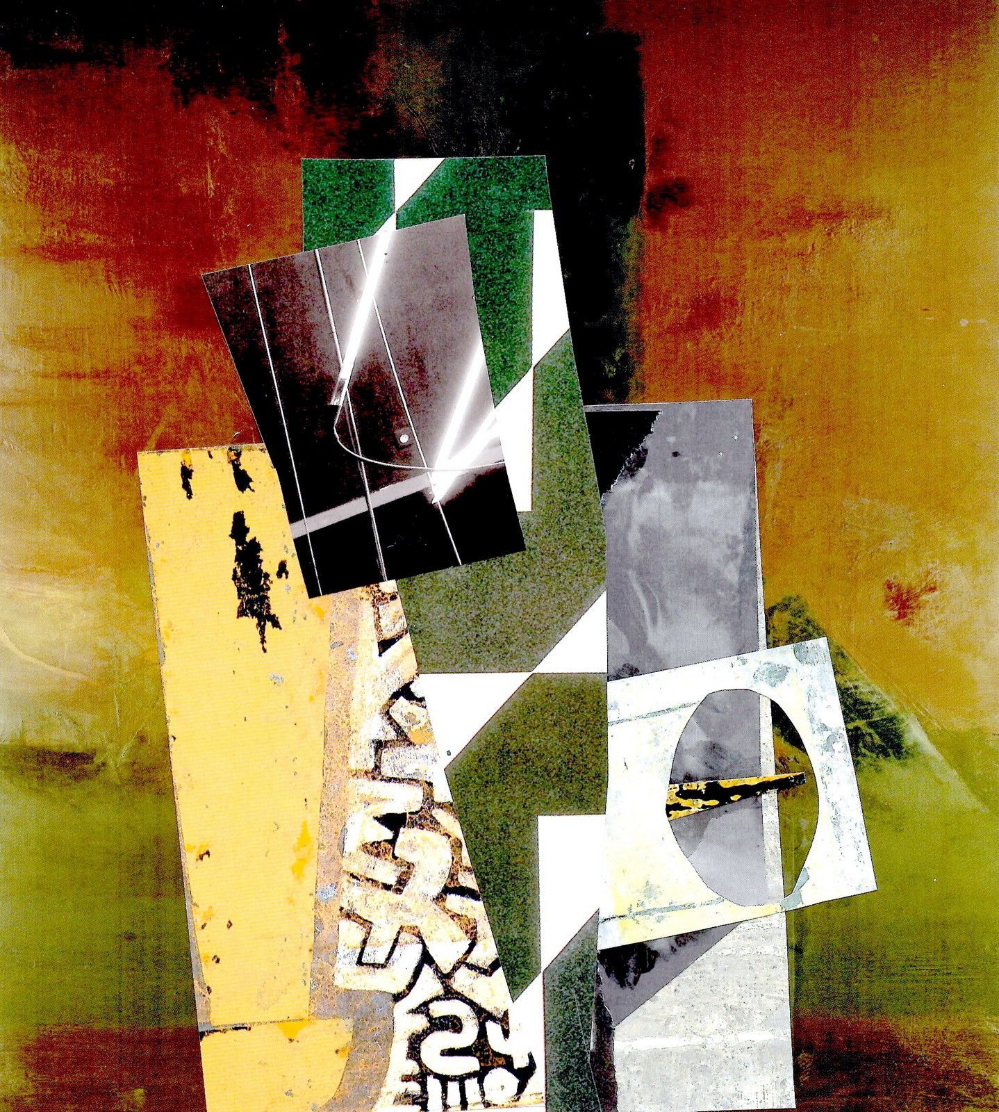 Ed Ernst - Collage Kunst, Serie Fields