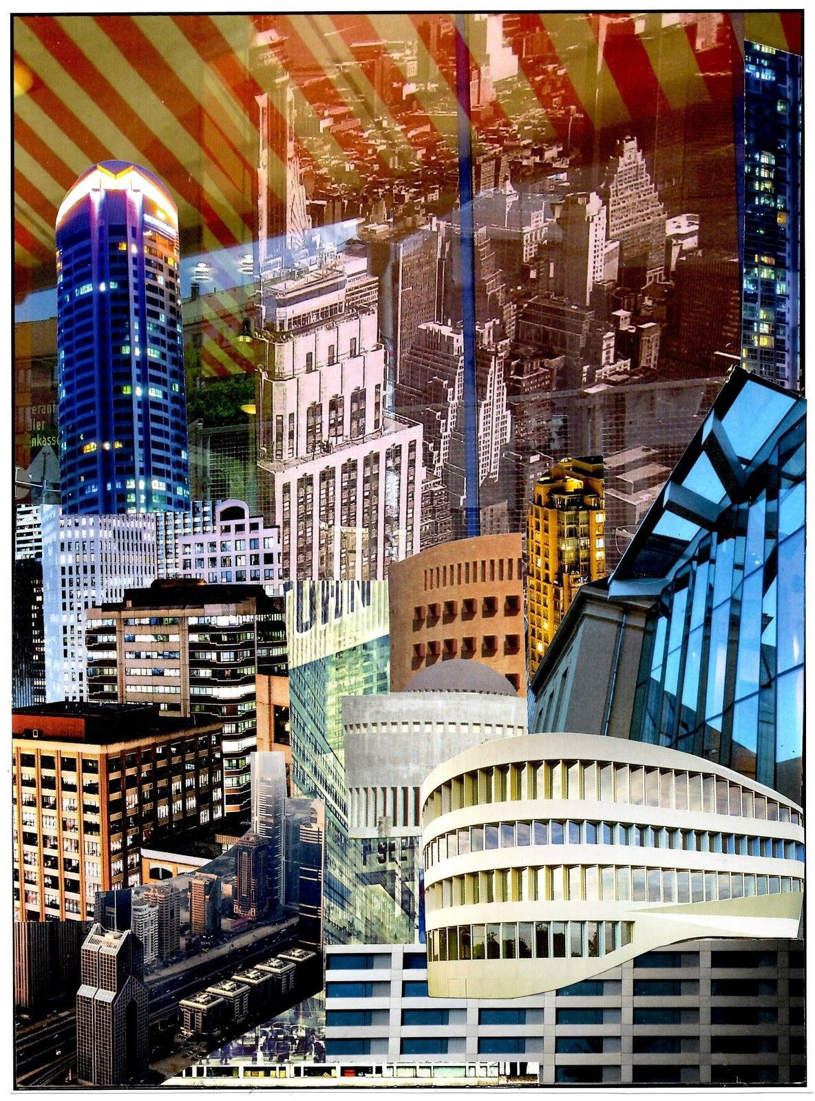 Ed Ernst - Collage Kunst, Serie Andere Welten