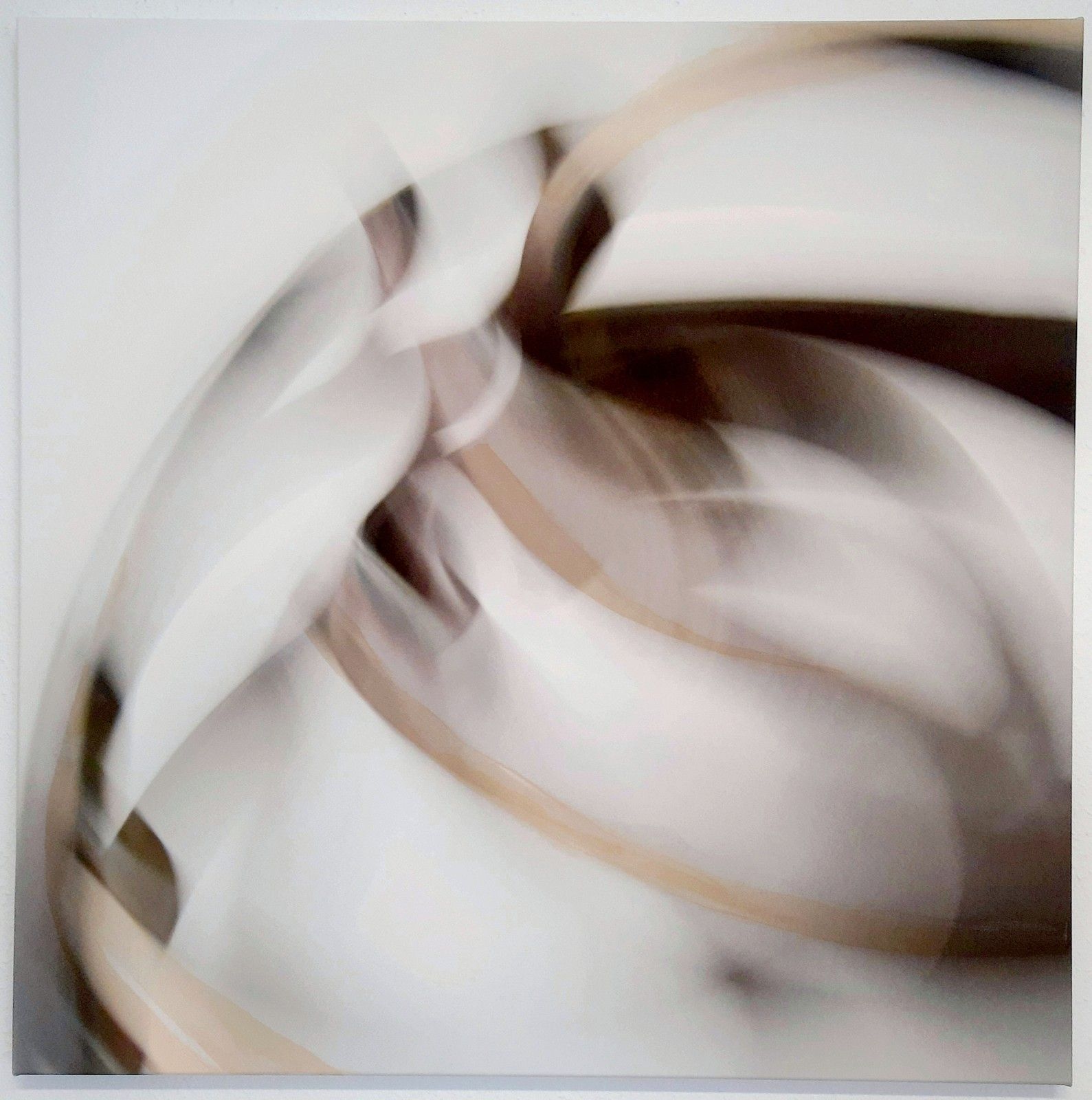 Ed Ernst - Abstrakte Malerie. Ohne Titel. Unikat auf Leinwand.