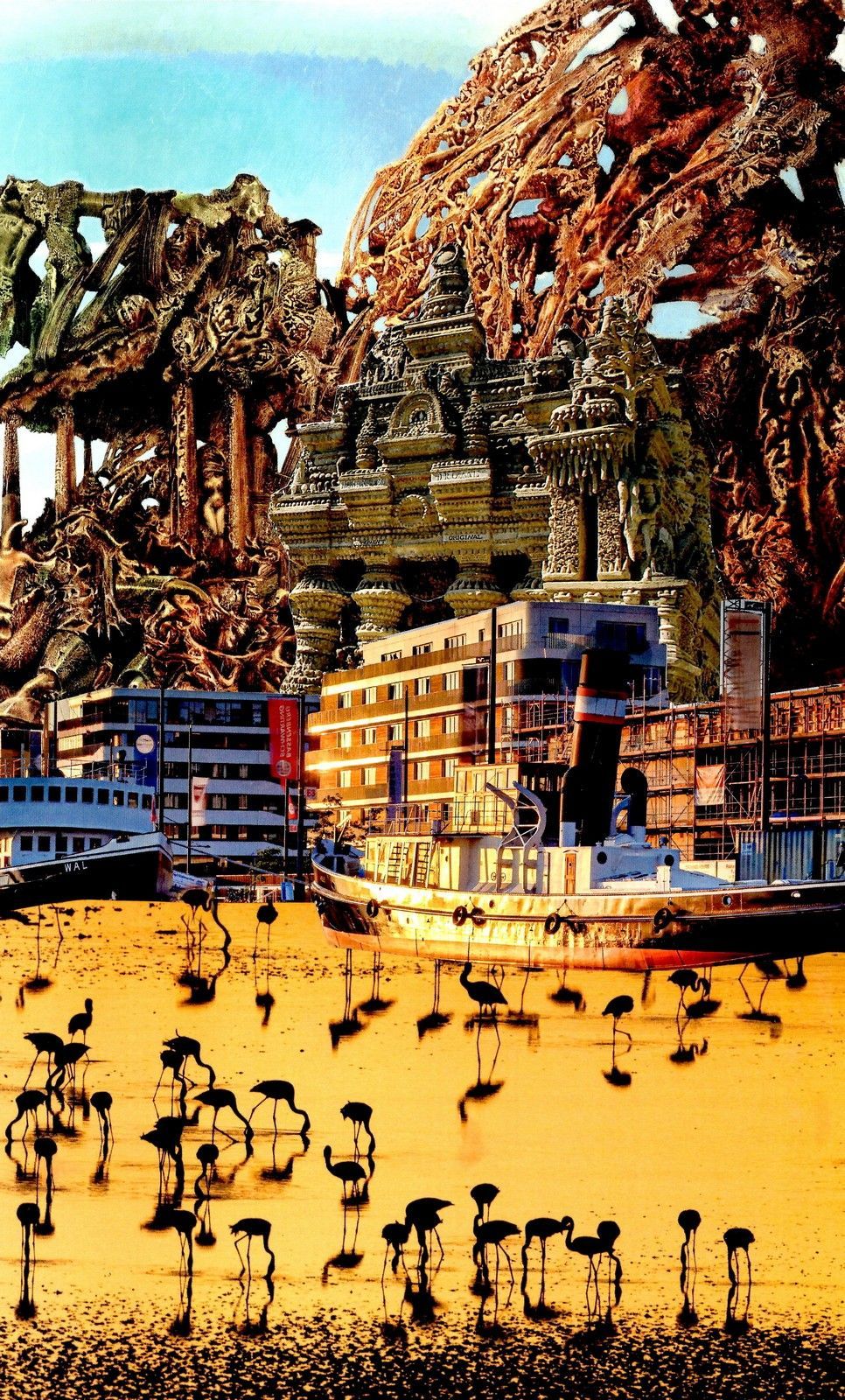 Ed Ernst - Collage Kunst, Serie Andere Welten