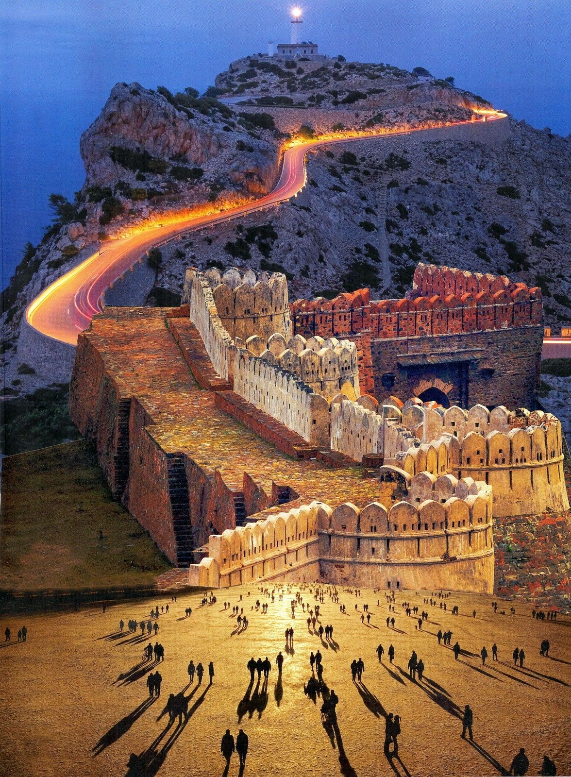 Ed Ernst - Collage Kunst, Serie Andere Welten