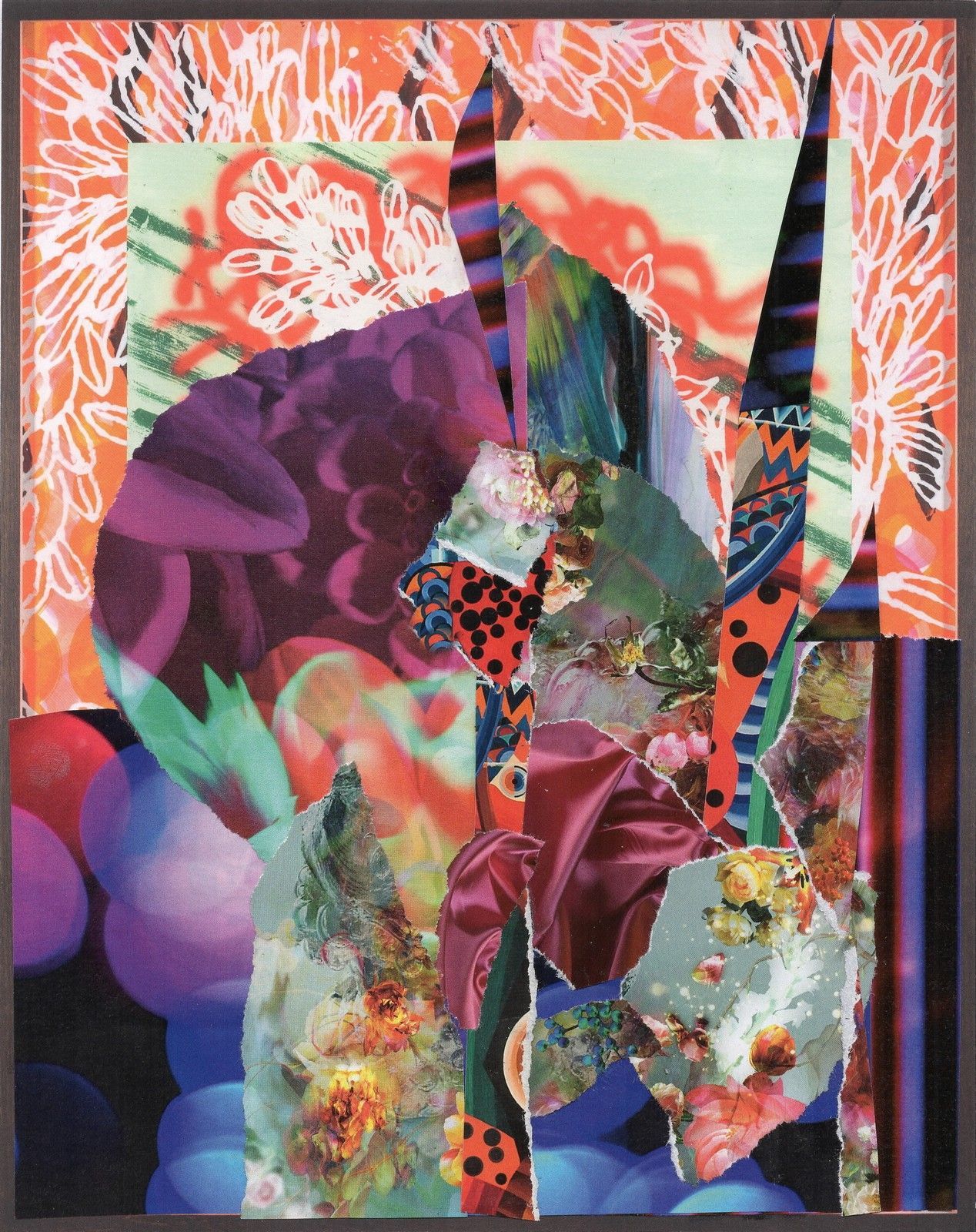 Ed Ernst - Collage Kunst. Serie Plantagen