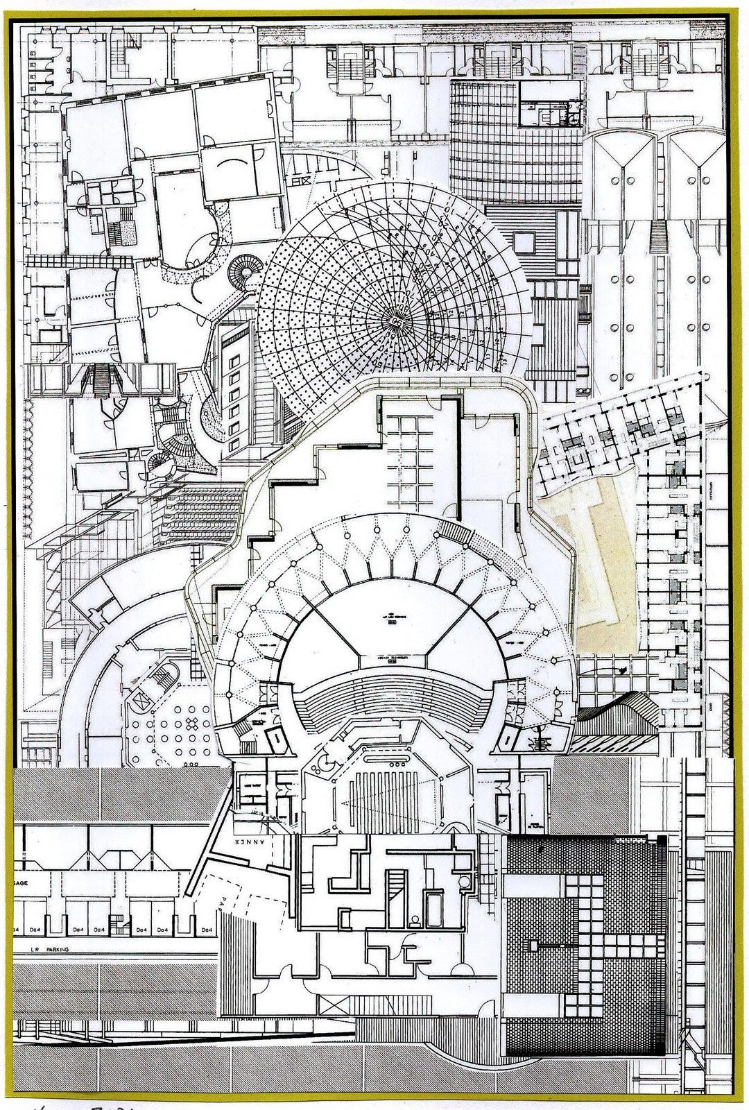 Ed Ernst - Collage Kunst. Serie Andere Welten in Planung