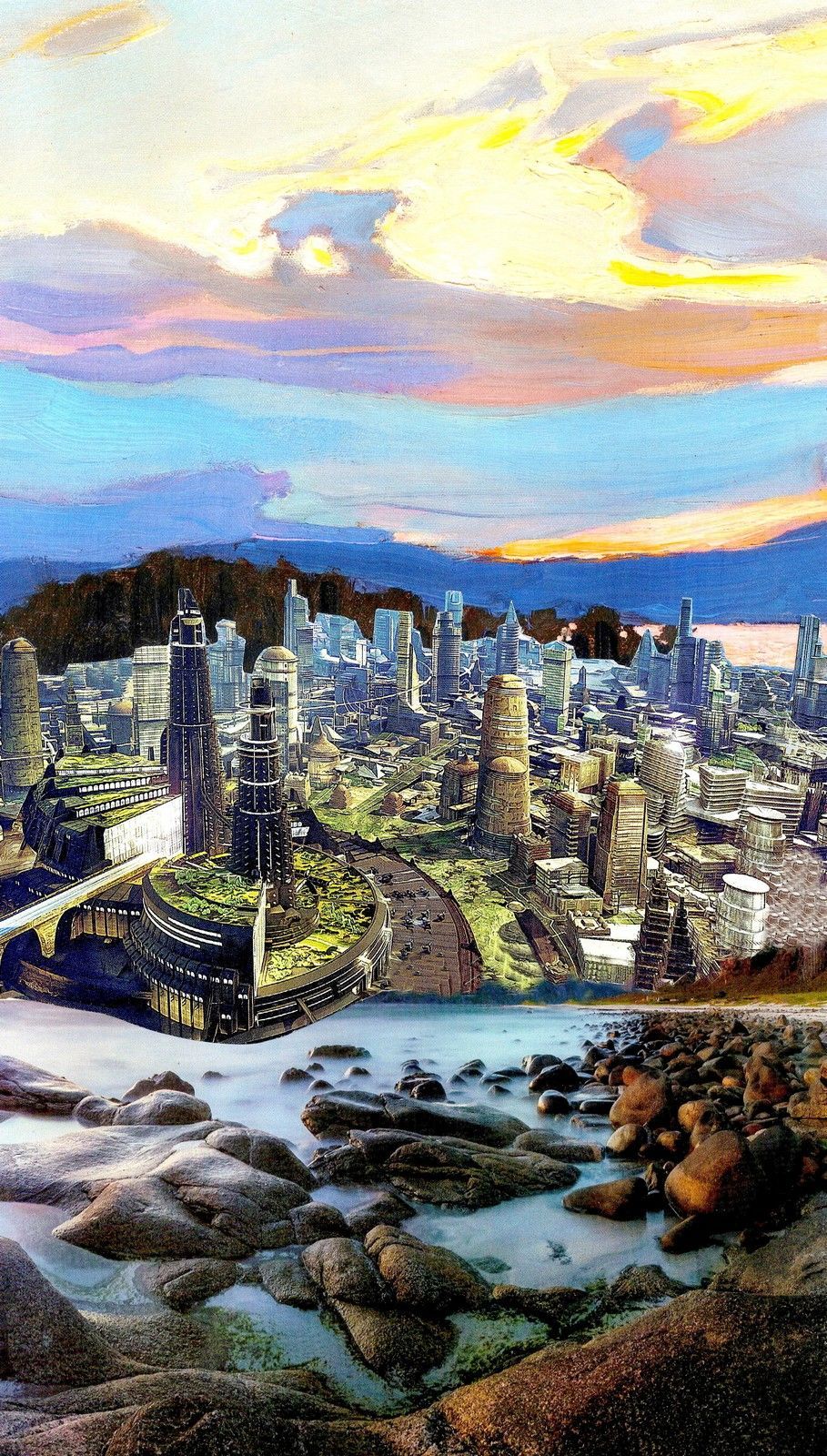 Ed Ernst - Collage Kunst, Serie Andere Welten