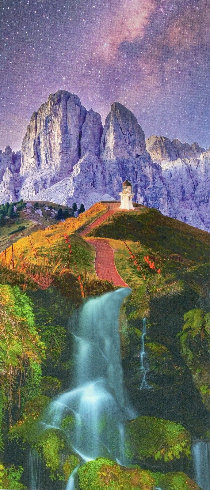 Ed Ernst - Collage Kunst, Serie Andere Welten