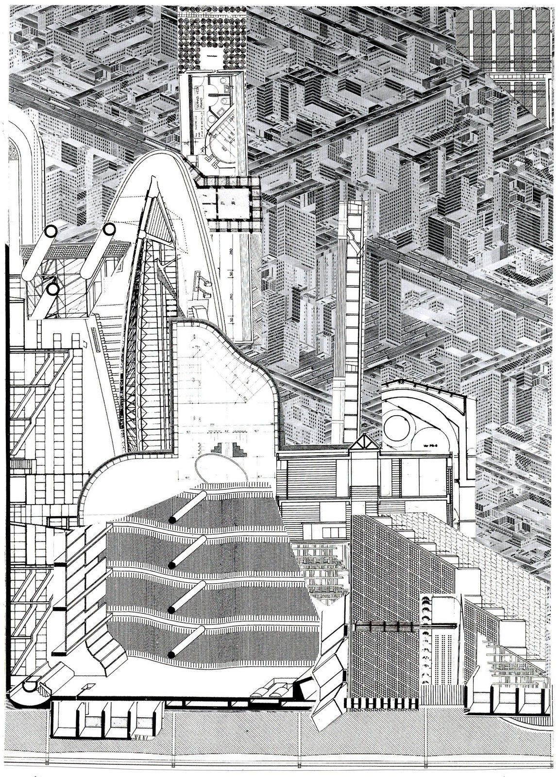 Ed Ernst - Collage Kunst. Serie Andere Welten in Planung