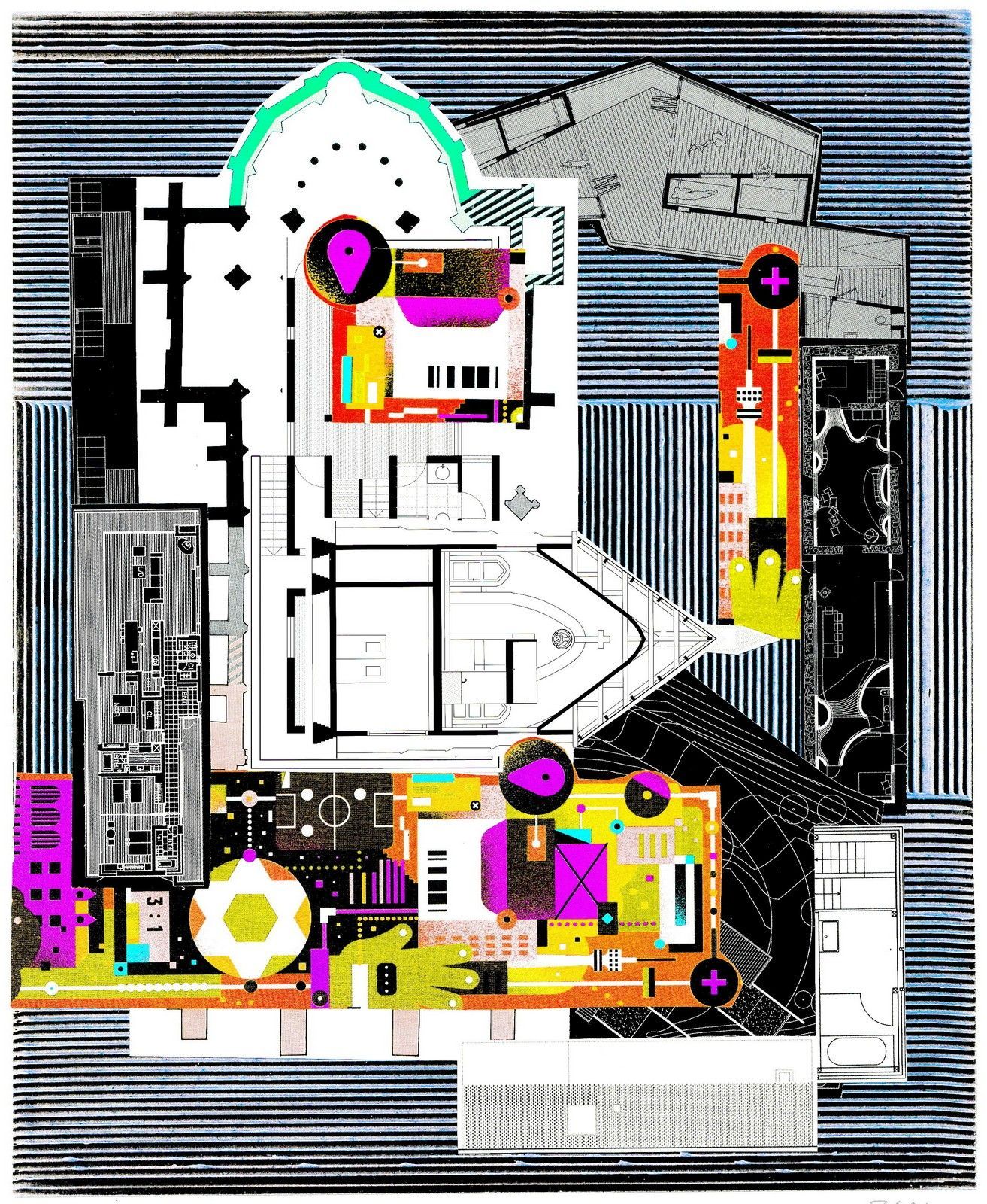Ed Ernst - Collage Art