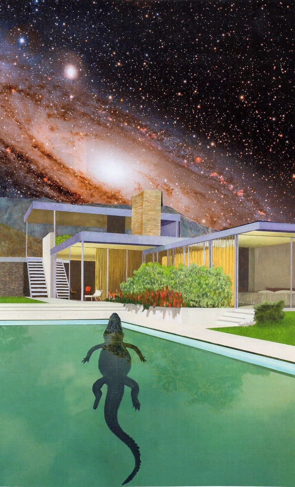 Ed Ernst - Collage Kunst, Serie Andere Welten