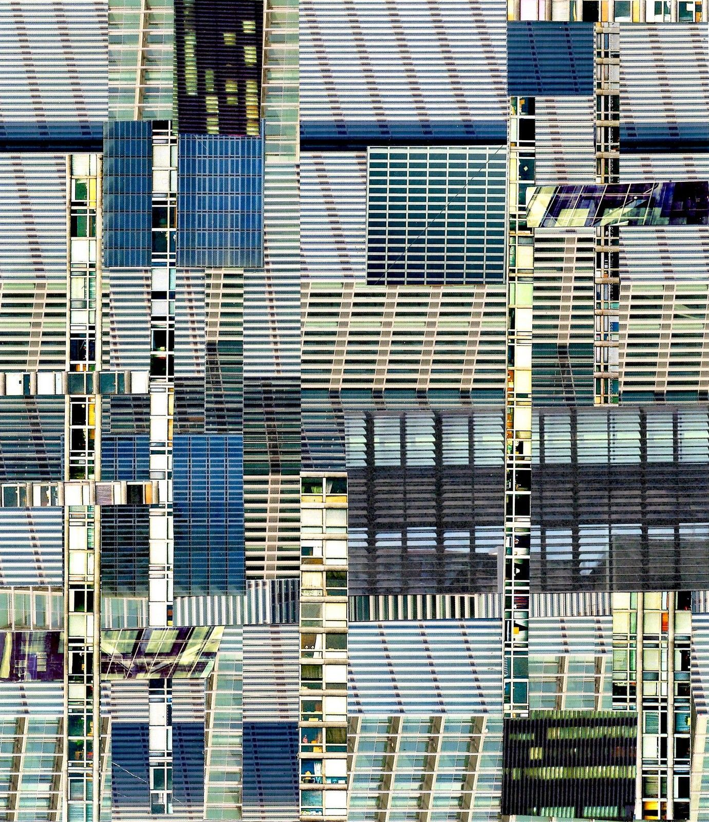 Ed Ernst - Collage Kunst, Serie Fields