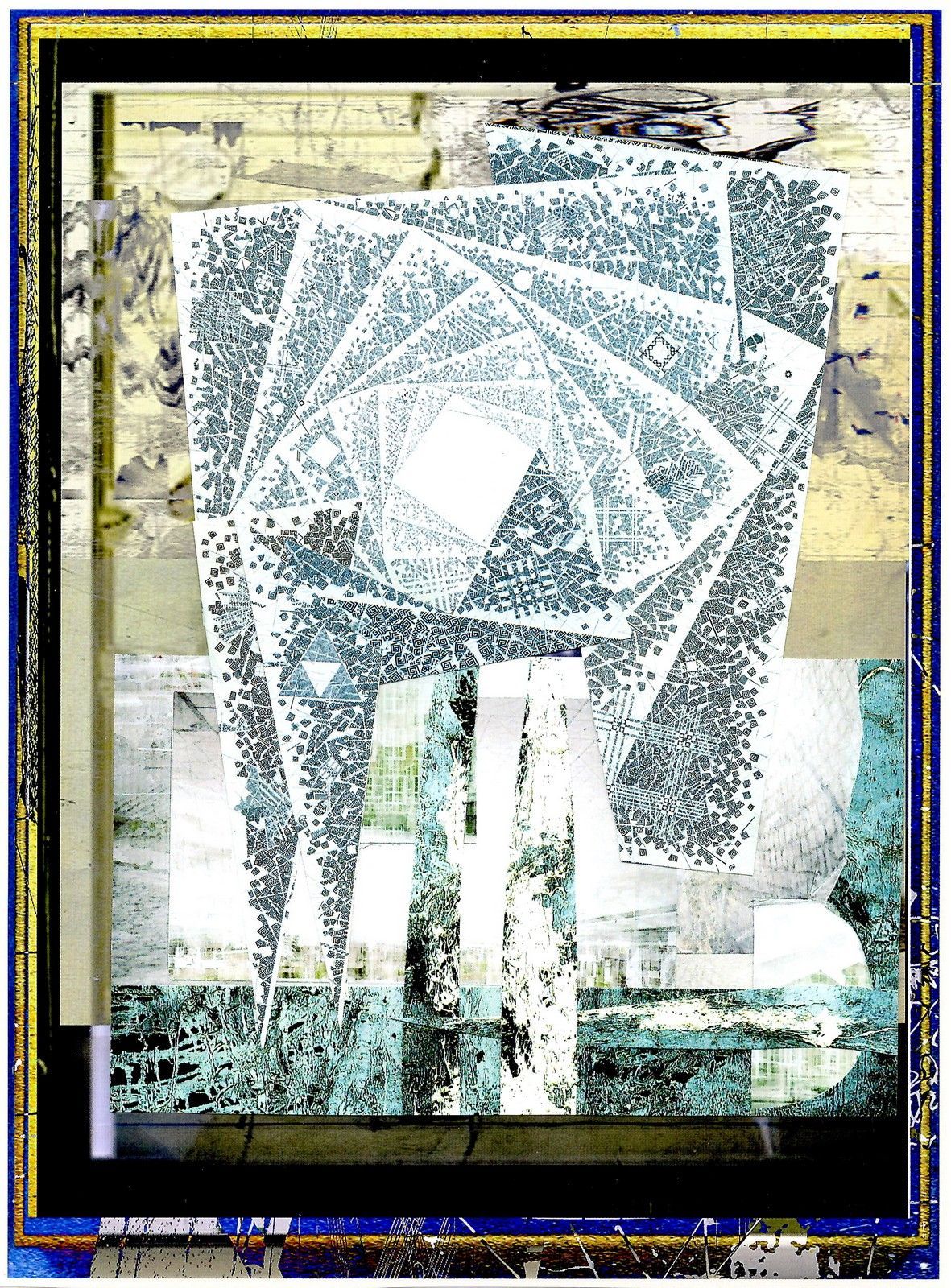 Ed Ernst - Collage Kunst, Serie Fields