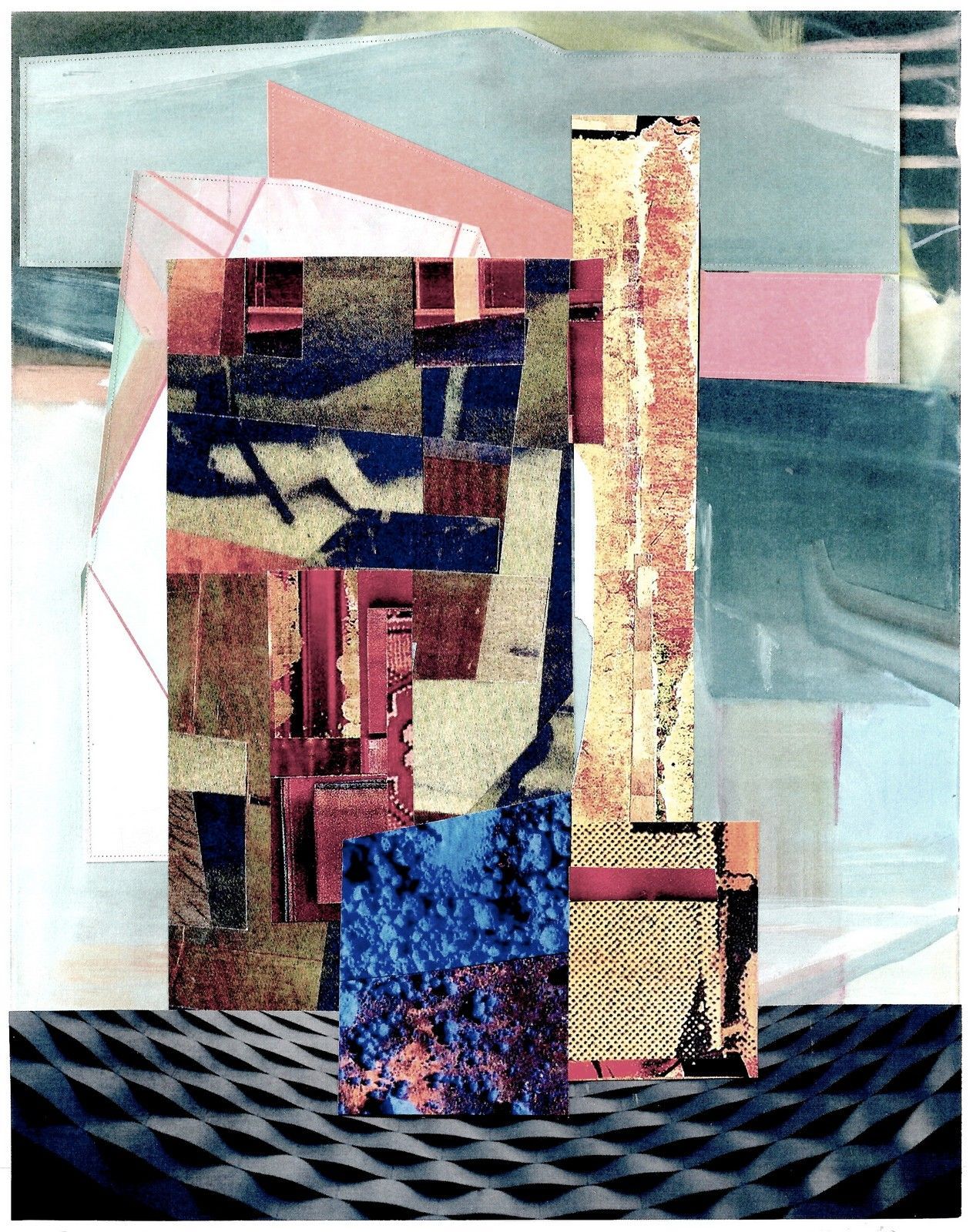 Ed Ernst - Collage Kunst, Serie Fields